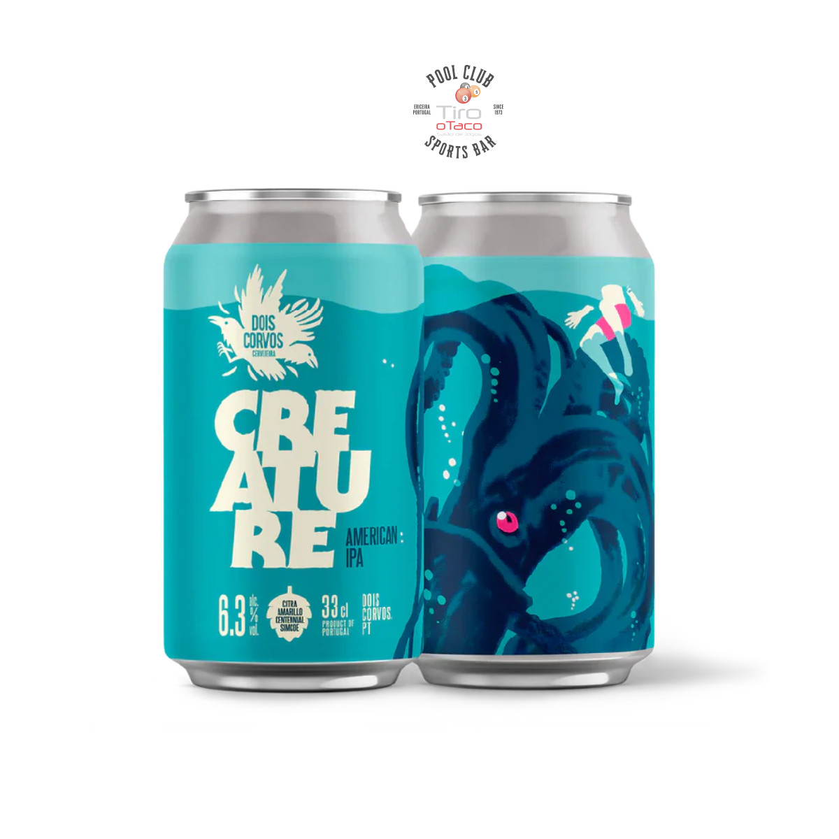 Dois Corvos Creature IPA 33cl 33 cl