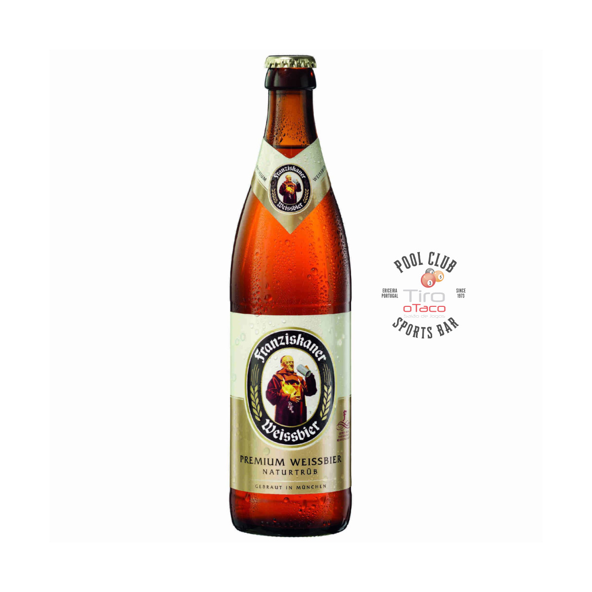 Franziskaner Hefe-Weissbier Naturtrüb 50 cl