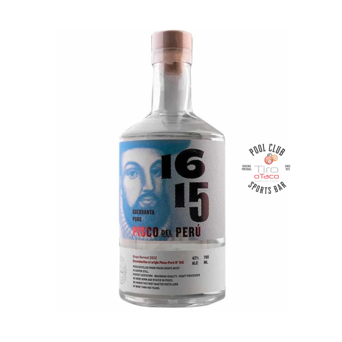 Pisco 1615 Puro Quebranta