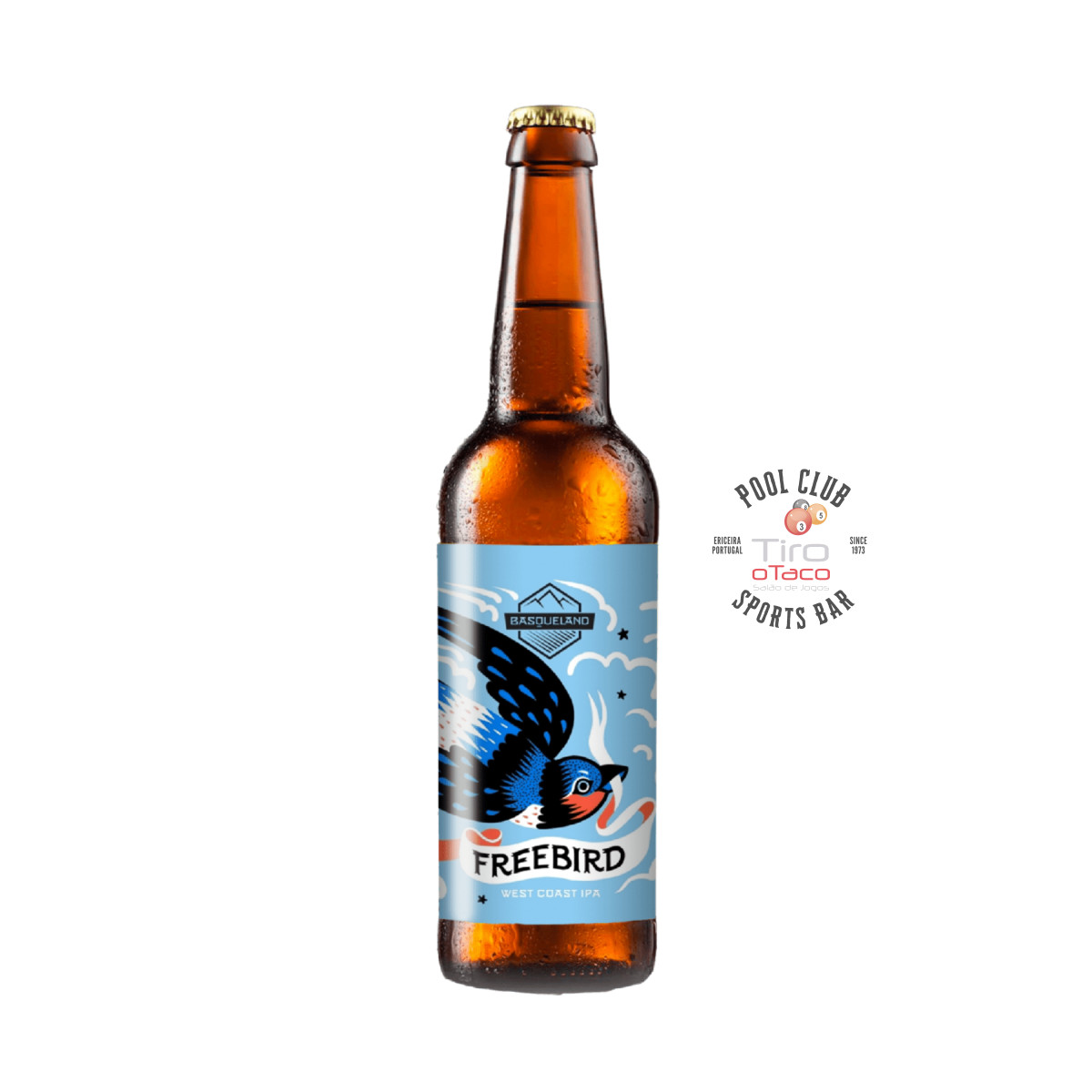 Basqueland Freebird Gluten Free IPA 33 cl